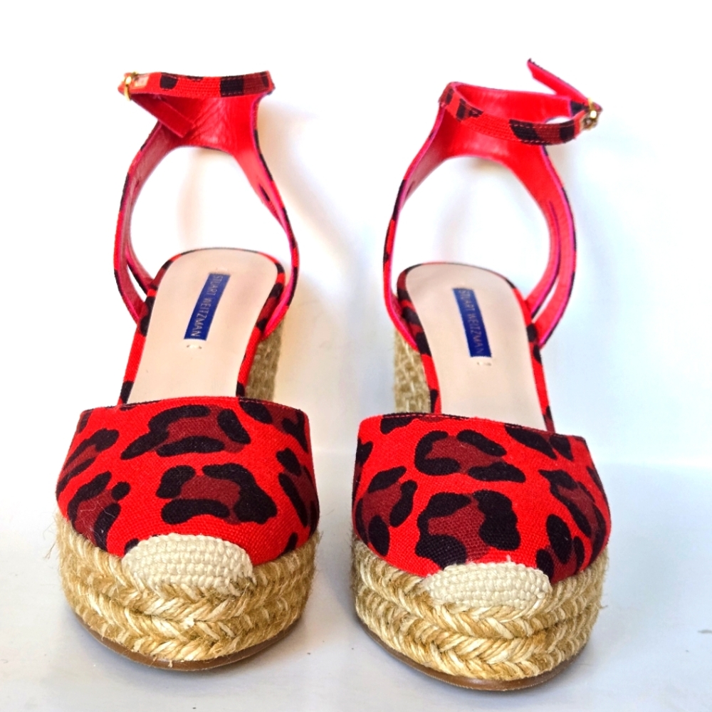 Stuart Weitzman Sasha espadrilles size 9.5M - Picture 2 of 8